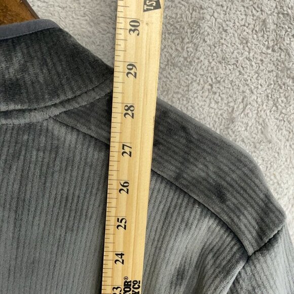 NWOT Spyder Men's L Velvet Half-Zip Pullover Ribbed Sweatshirt - Picture 3 of 10